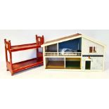 Doll's house and doll's bunk bed