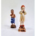 Two Royal Worcester figures from 'The Children of the World' series by F G Doughty, comprising '
