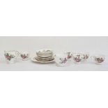 Wedgwood china tea service for six persons, 21 pieces viz:- six cups and saucers and teaplates,