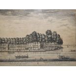 Various prints and engravings to include "La Fontaine des Chaffeurs", "The Justice of Frederick", an