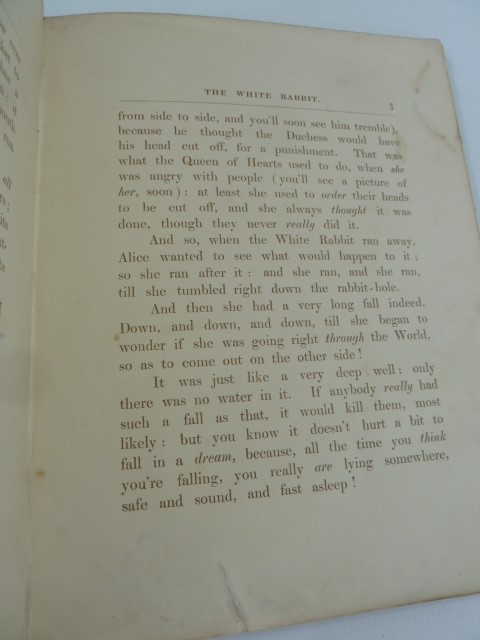 Carroll, Lewis  "The Nursery "Alice"" containing coloured enlargements from Tenniel's - Image 5 of 6