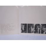 Five Beatles albums viz "The White Album" with poster and photograph PCS 7067, no. 0112045/3?, "