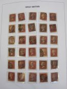 Four volumes of GB stamp collection in SG printed albums from 1840 1d black to 2012 Olympic gold