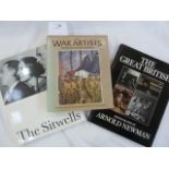 Quantity of books relating to art including:- Harries, Meirion & Susie  "The War Artists", Michael