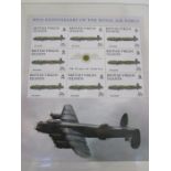 Album of 90th anniversary of founding of the RAF stamps and album of 2010 victory anniversary issues