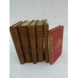 Quantity of 19th century novels including Dickens Charles, "Oliver Twist", "The Pickwick Papers" ,