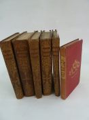 Quantity of 19th century novels including Dickens Charles, "Oliver Twist", "The Pickwick Papers" ,