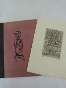 LOT WITHDRAWN Rieser, Dolf Limited edition no.8/75, nine copper engravings by Dolf Rieser