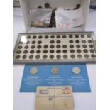 1965 sixpence coin with design full issue by the Royal Mint in error, original letter in envelope,