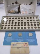 1965 sixpence coin with design full issue by the Royal Mint in error, original letter in envelope,