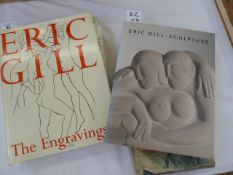 " Eric Gill - The Engravings " Skelton C. (ed), the Herbert Press 1990, green cloth blind stamped