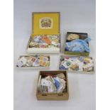 Quantity of loose postage stamps ( 6 small boxes)