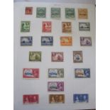 Album of Antigua and Barbuda stamps with Edward VII 1903 set op specimen, 1932 tricentenary set