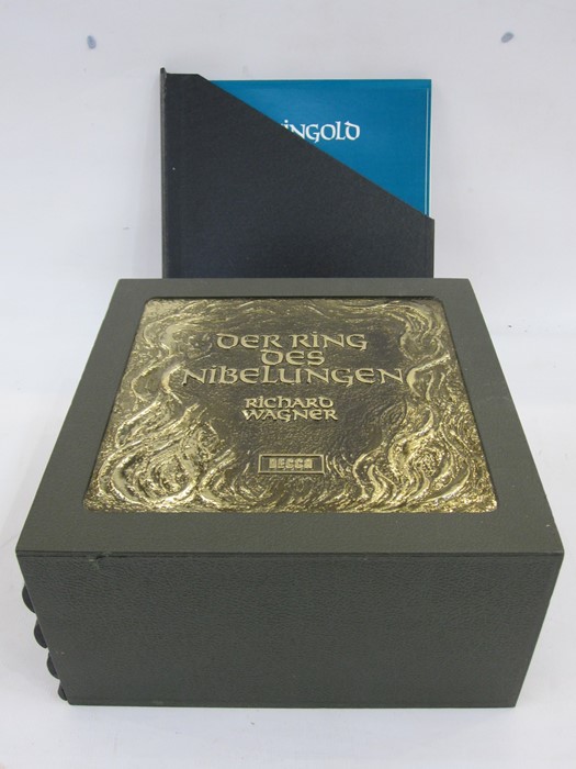 Decca record box set, Richard Wagner "Der Ring des Nibelungen", 5 sleeves containing 22 records