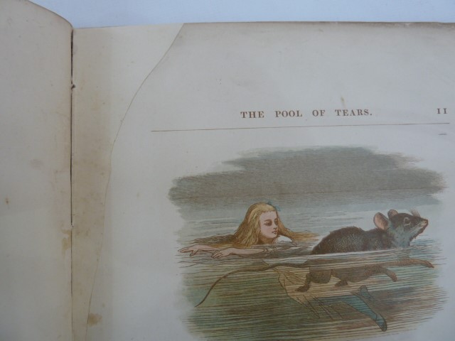 Carroll, Lewis  "The Nursery "Alice"" containing coloured enlargements from Tenniel's - Image 4 of 6