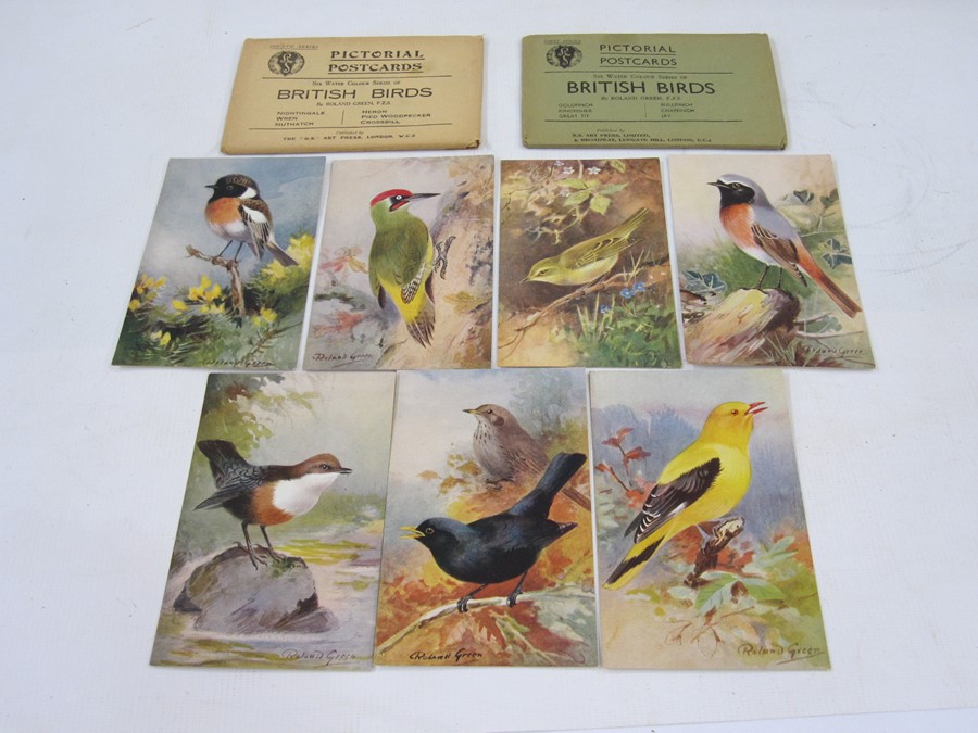 Quantity of postcards to include pictorial postcards, British birds by Roland Green 1st, 3rd & 4th - Image 2 of 2