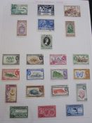 Album of stamps British Honduras King George V to 5$ (unmounted mint) Belise, British Levant Queen