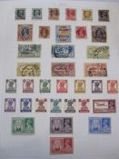 Album with India stamps from Queen Victoria to Independence, Ireland 1925 to modern, Jamaica King