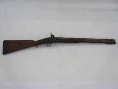 British Pattern 1859 Indian Service 'Short Rifle' stamped '1859 TOWER' with VR crown (ramrod