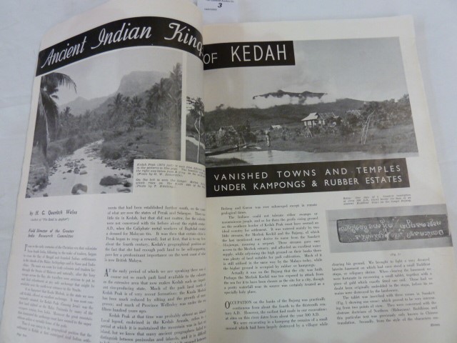 "The Straits Times Annual Singapore 1939" ($1.50), ink name on first advertising page in top right - Image 5 of 6