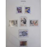 Album of modern unmounted mint Malta and collection of varieties and error, mainly modern GB and