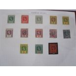 Album of Northern Nigeria stamps, King George V to £1 (used), Northern Rhodesia, King George V to