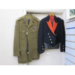 Collection of British Military uniforms belonging to a Lieutenant Colonel in the Royal Artillery,