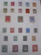 Album of Somaliland stamps India, op'd set mounted mint, Edward VII, George V mounted mint sets to