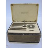 Marconiphone cream bakelite radio, circa 1945