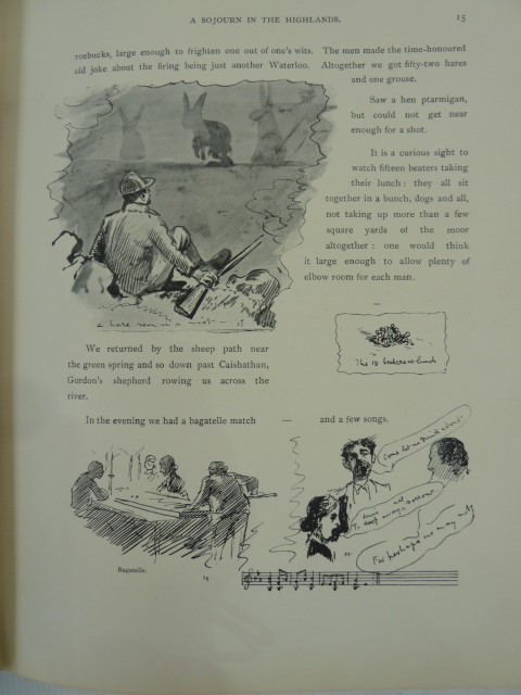 [Speed, Lancelot] "A Sojourn in the Highlands with Over 200 Illustrations" 1885, Achanalt - Image 4 of 6