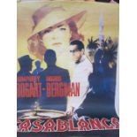 Collection of various advertising and other posters including one for the film "Casablanca" (1 box)