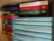 Folio Society to include :- the Bronte's, Jane Austen, Thomas Hardy, Shakespeare's Works, Gibbons