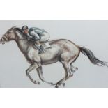 John Skeaping (20th century) Pastel study - AMENDMENT - THIS IS A SIGNED PRINT Racing horse and