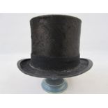Top hat marked Austin Reed, Regent StreetCondition ReportApprox 53.5 cm inner circumference