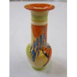 Clarice Cliff small vase "Windbells" pattern, stamped to base, approx 12 cm highCondition ReportIn