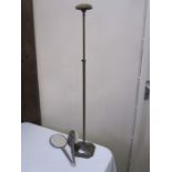Early 20th century vintage milliner's shop display hat stand with adjustable telescopic column