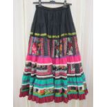 Two cotton Mexican skirts (2)
