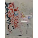 Jeni Sharpstone (20th century)  Limited edition print  "Carnival", 1/7, signed lower right 'Jeni ?