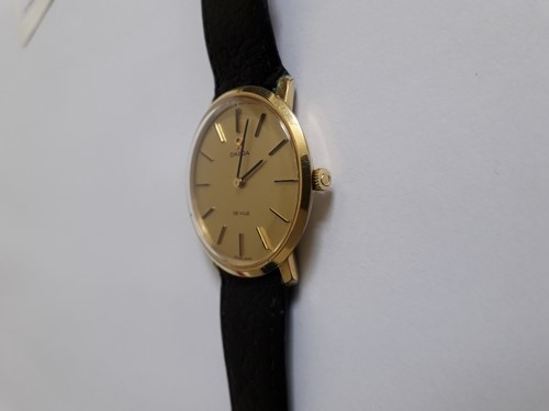 Omega De Ville Gold Plated Cased Gent's Wristwatch, signed dial with line markers, the movement - Image 5 of 9