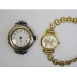 Lady's Rotary wristwatch and another (2)
