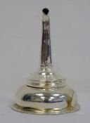 George III silver wine funnel, London 1802, makers Peter, Ann & William Bateman, 2.9oz  Condition