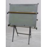 Architect's drawing board and adjustable scribe's desk with light (3)