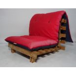 Futon bed with mattress