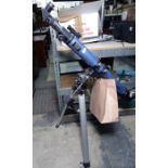 Sky Watcher telescope D=70mm, F=900mm, coated optics on tripod
