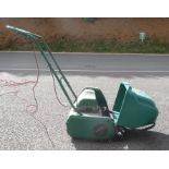 Qualcast 'Classic' electric 30 cylinder mower with rear roller