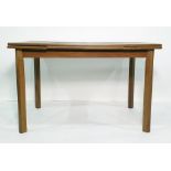 20th century extending dining table and one further table (2)