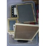 Box of picture frames (1 box)