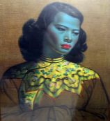 After Tretchikoff  Colour print "The Chinese Girl", 60cm x 50cm  Condition ReportThe colours are