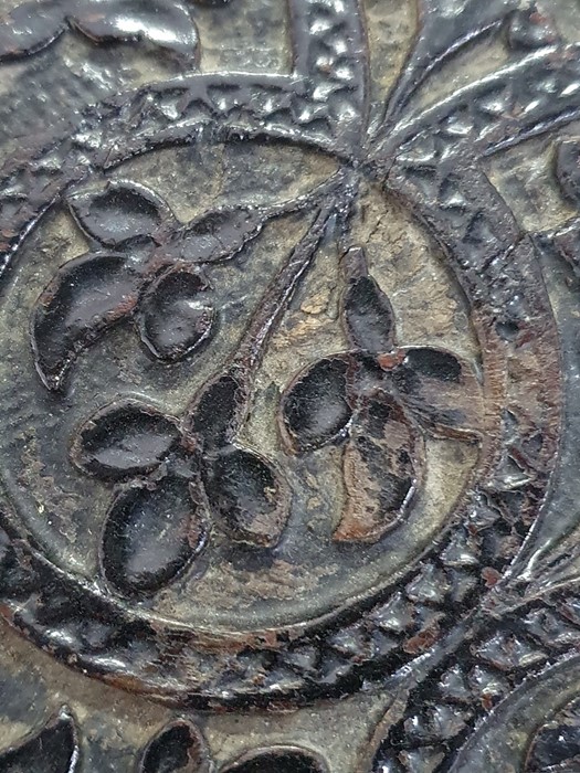 Anglo-Indian octagonal centre table with relief carved top with allover foliate decoration on - Image 11 of 16