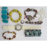 Large quantity of costume jewellery (2 boxes)